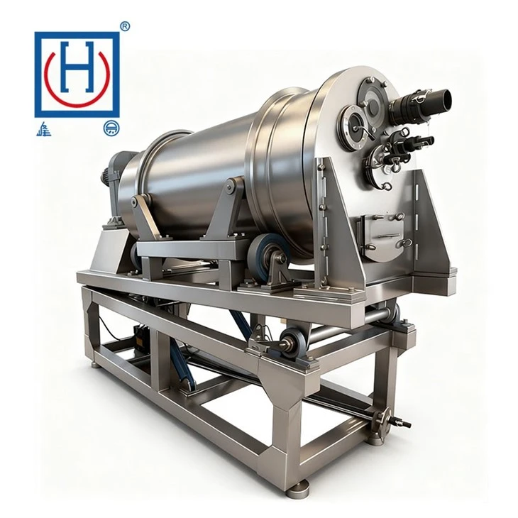 Activated Carbon Powder Drum Mixer high quality
