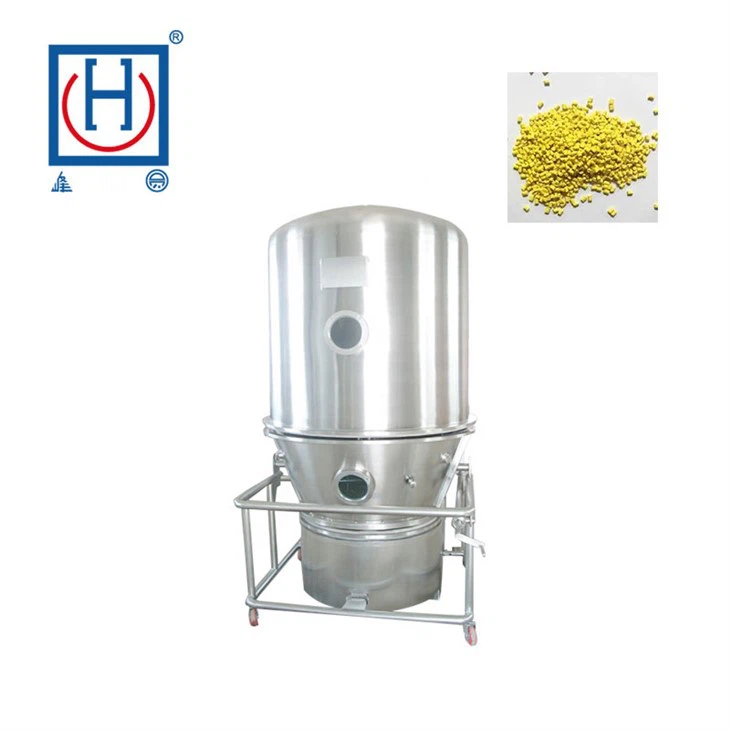 Effervescent Tablet Granules Fluid Bed Granulator Dryer