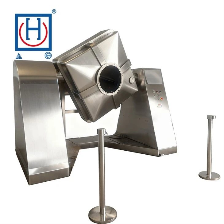 Industrial Square Cone Blender With Infrared Safety Sensor